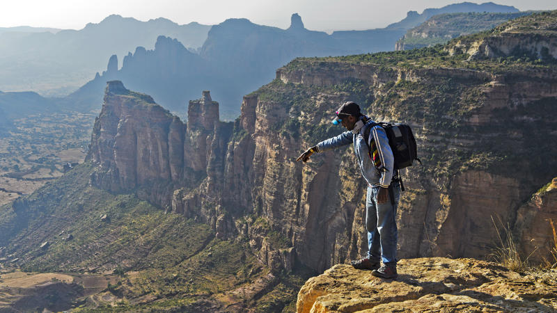 The Great Rift Valley is a series of contiguous geographic trenches, approximately 7,000 kilometres (4,300 mi) in total length, that runs from Lebanon in Asia to Mozambique in Southeast Africa.