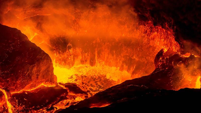 Lava is molten or partially molten rock (magma) that has been expelled from the interior of a terrestrial planet.