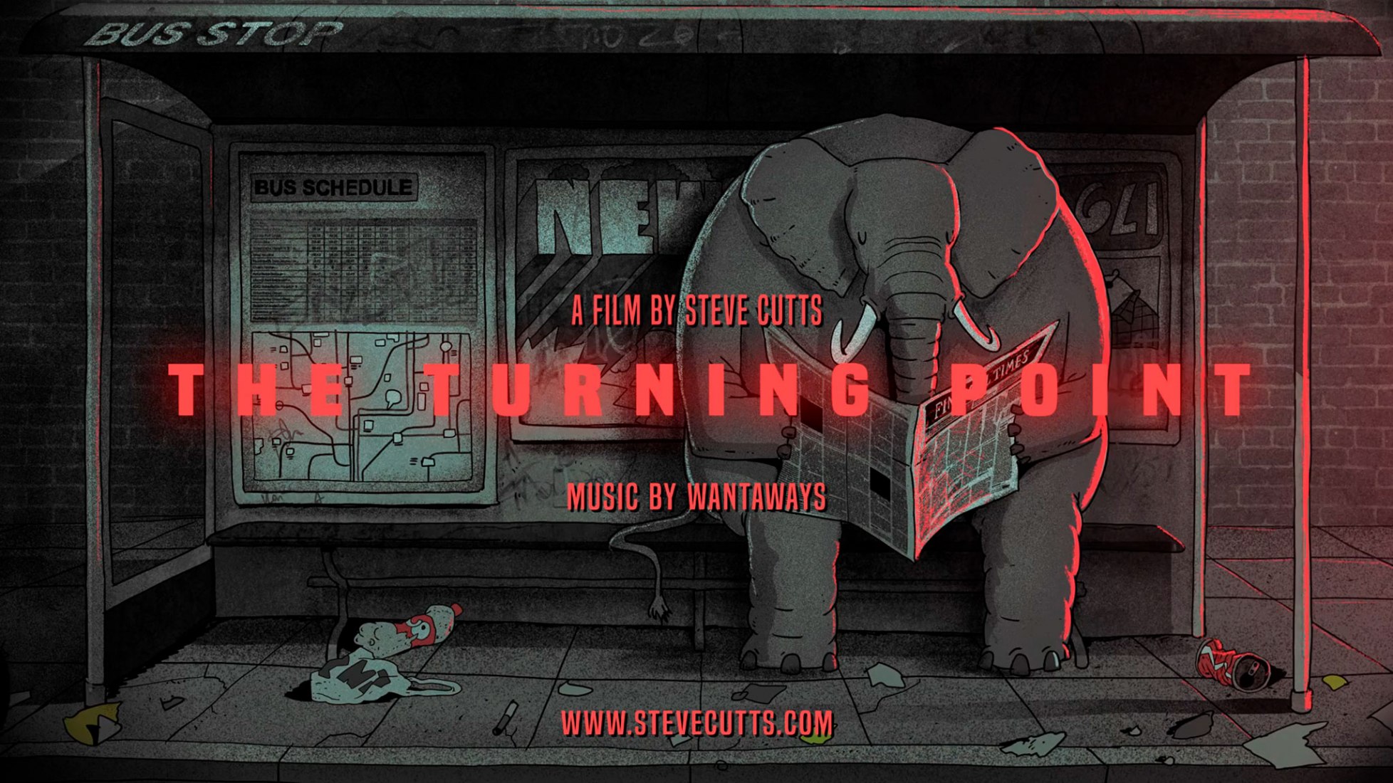 'The Turning Point' - Steve Cutts Let's Mankind Perish Through An Animal Society1956 x 1100