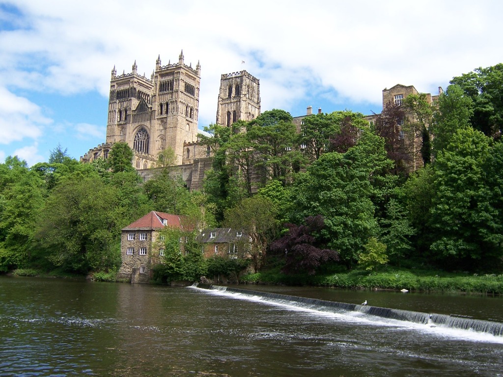 A picture showing an old castle musem that belongs to durham university
